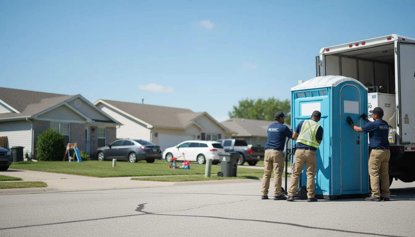 Standard Porta Potty Rentals in Nokomis, IL near me